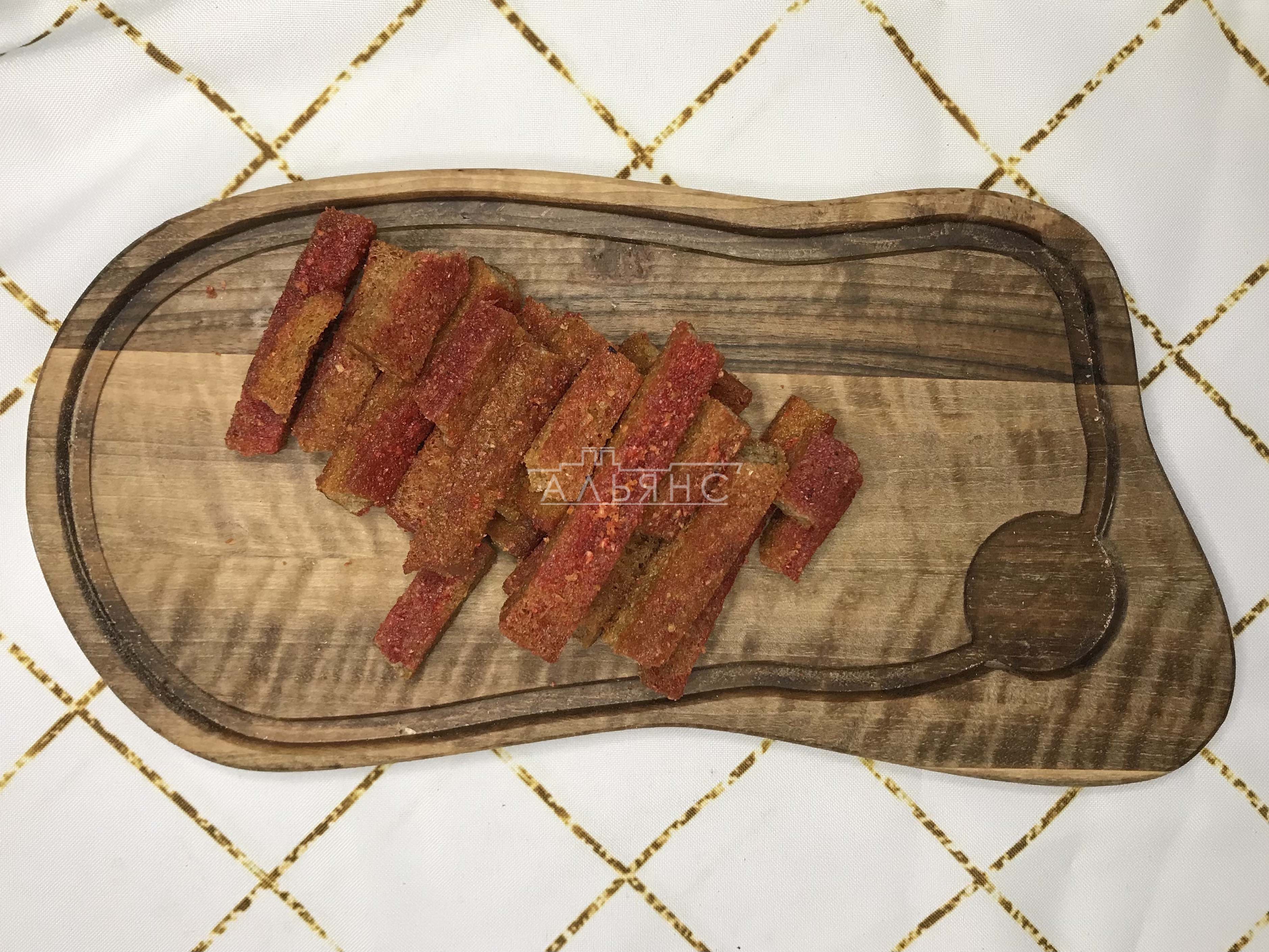 Деревенские гренки с аджикой в Самаре