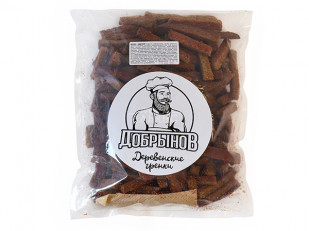 Сурские гренки Чеснок с зеленью (100 гр): Деревенские гренки с аджикой