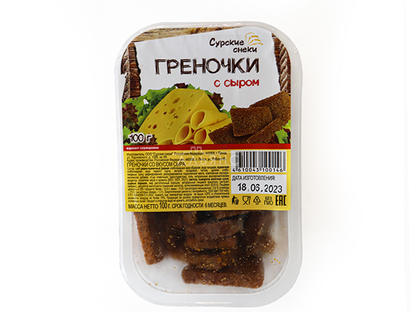 Сурские гренки со вкусом Сыра (100 гр) в Самаре