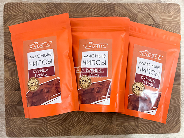 Мясо (АЛЬЯНС) вяленое курица "Гриль" 50 гр. в Самаре