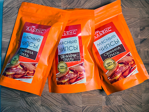 Мясо (АЛЬЯНС) вяленое свинина "Гриль" 50 гр. в Самаре