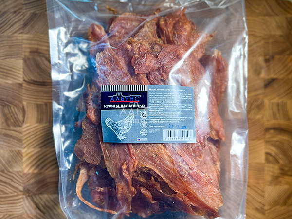 Мясо (АЛЬЯНС) вяленое курица 500гр "С халапеньо" в Самаре