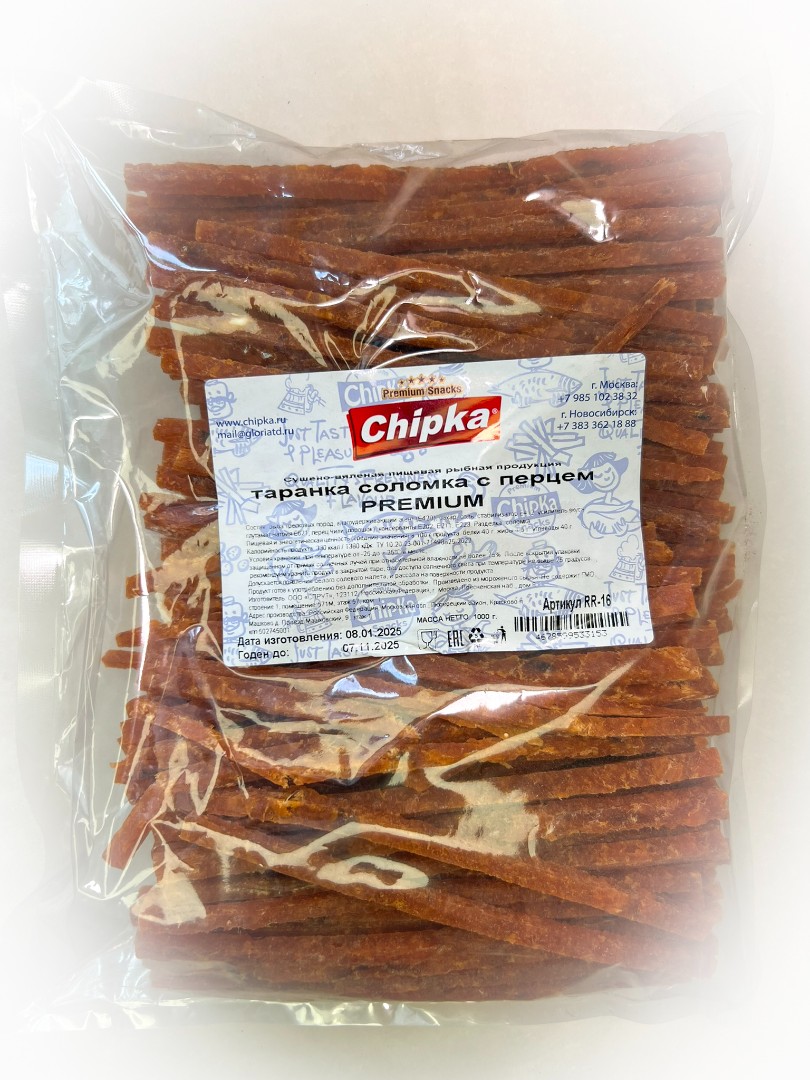 Таранка с перцем (соломка) (Chipka ПРЕМИУМ) в Самаре