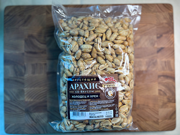 БОБАРАХИС Арахис премиум со вкусом холодец и хрен 1кг в Самаре