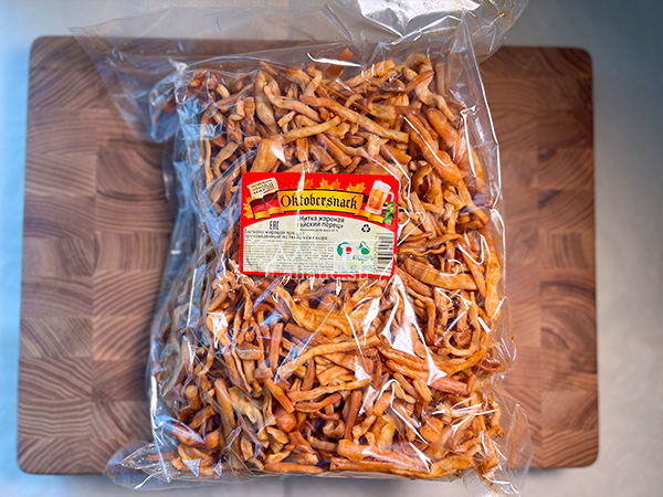 Нитка ЖАРЕНАЯ "Тайский перец" Oktobersnack 1 кг (сырный продукт) в Самаре