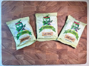 Рыбные снеки: Горох жареный со вкусом ВАСАБИ 