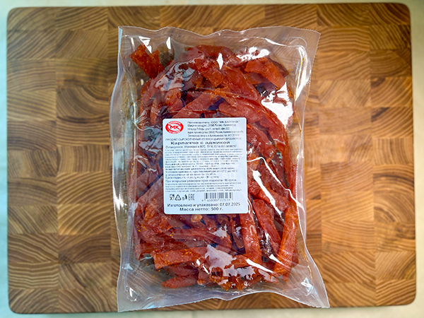 Продукт из мяса птиц "КАРПАЧЧО с АДЖИКОЙ" с/к "ООО БАЛТИКА" (Калининградская обл.) в Самаре