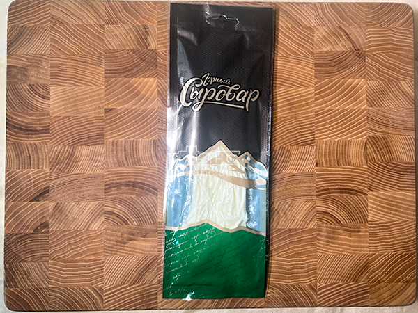 Сыр 60 гр ГОРНЫЙ СЫРОВАР (Паутинка белая с укропом и чесноком) в Самаре