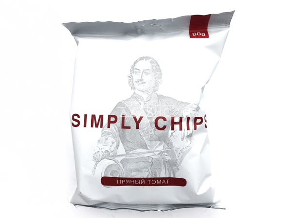Картофельные чипсы "Simple chips" Пряный томат 80 гр. в Самаре