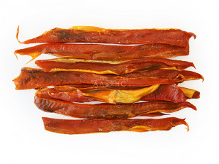 Окунь речной вяленый: Горбуша теша (брюшки) холодного копчения